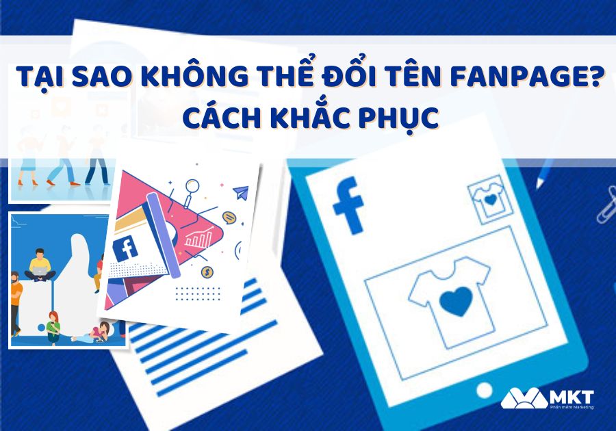 tại sao không thể đổi tên fanpage