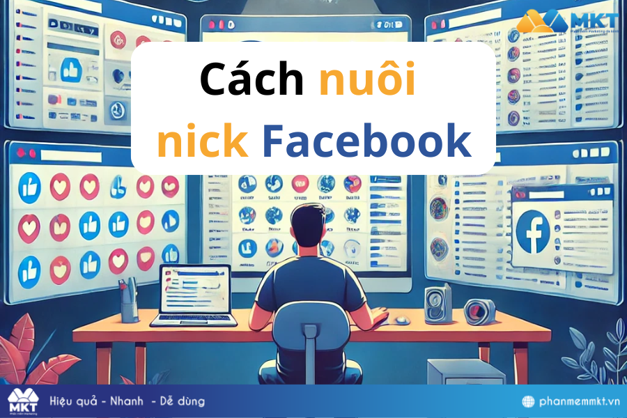 Cách nuôi nick Facebook
