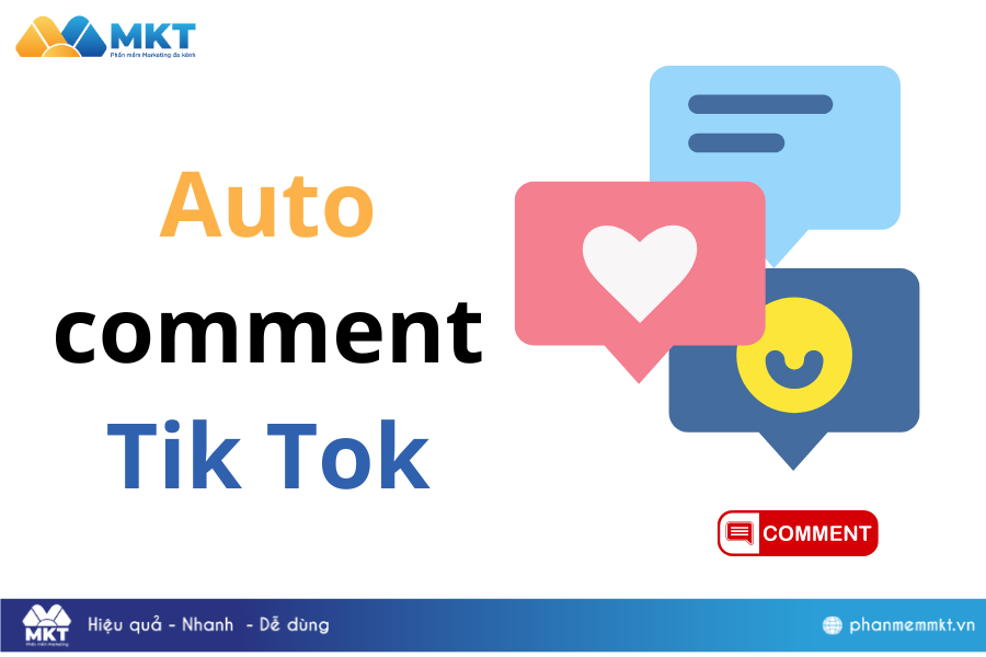 Auto comment Tik Tok