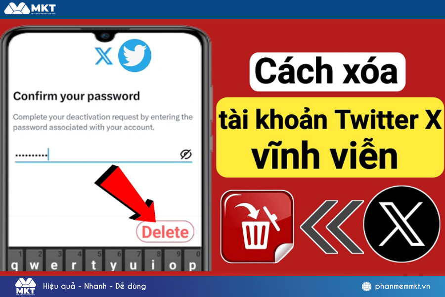 Cách xóa tài khoản Twitter vĩnh viễn
