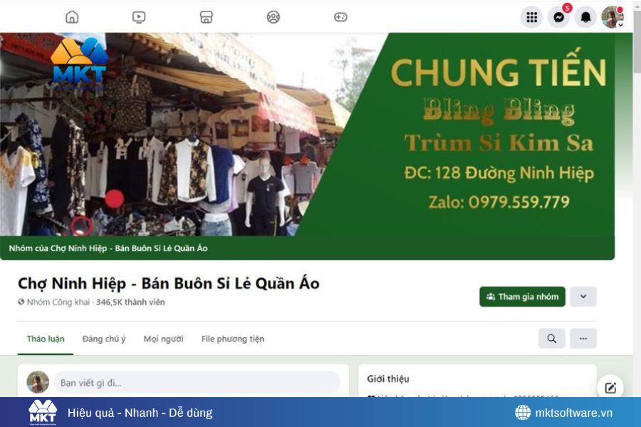 Nhóm quần áo sỉ