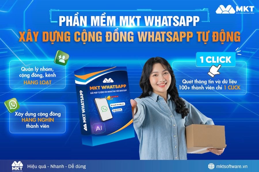 Xây dựng cộng đồng MKT WhatsApp với hàng nghìn thành viên