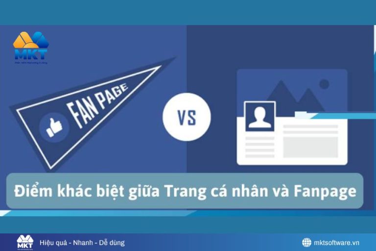 Chọn Facebook khi kinh doanh nhỏ lẻ và chọn Fanpage nếu muốn mở rộng thị trường và bán số lượng lớn