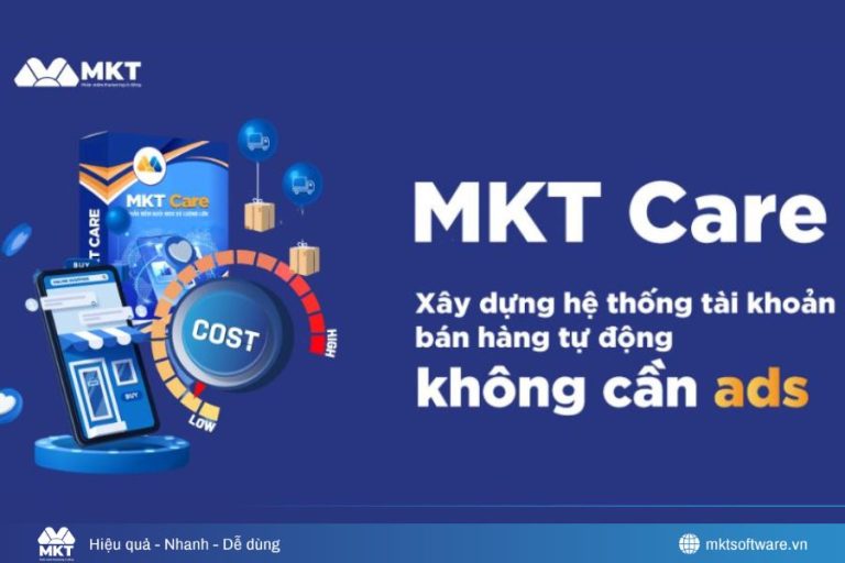 MKT Care giúp nuôi nick ổn định và quản lý tương tác hiệu quả