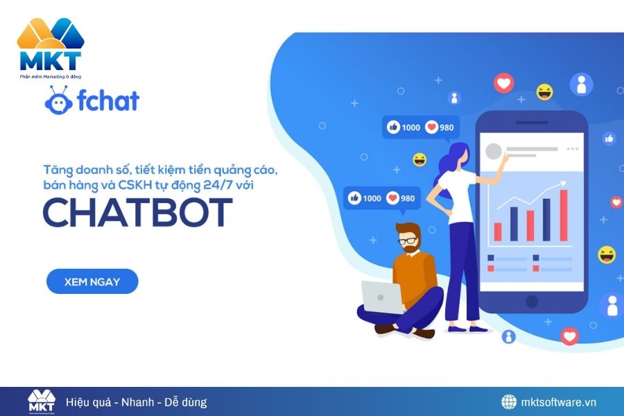 Fchat – Phần mềm trả lời tin nhắn Fanpage free được ưa chuộng hiện nay