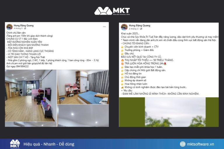 Anh Hưng sử dụng phần mềm MKT Care đăng bài tự động lên profile 100+ hội nhóm mỗi ngày