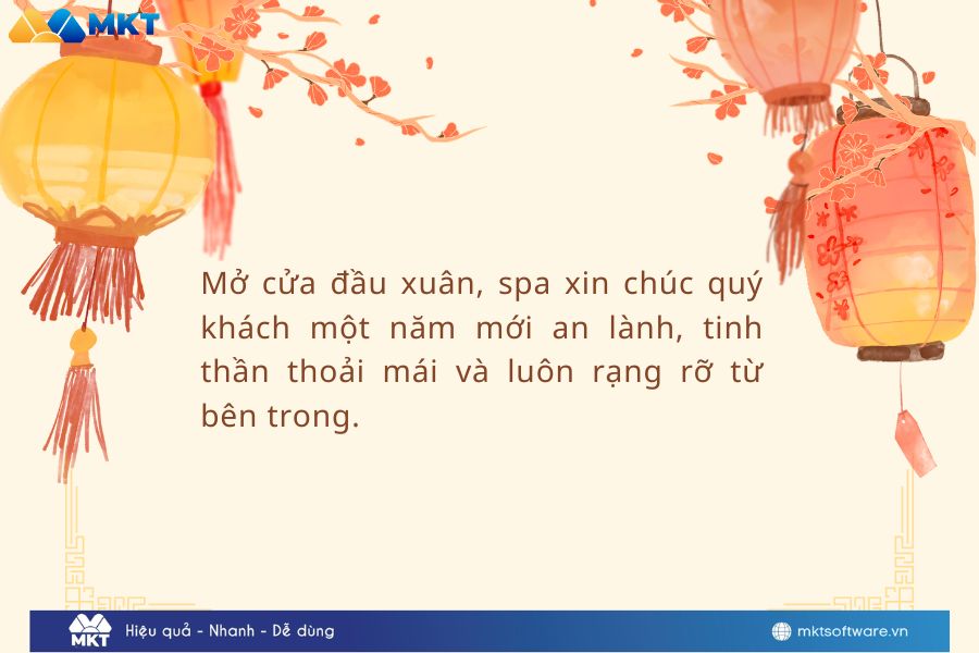 STT khai xuân spa hay và ý nghĩa