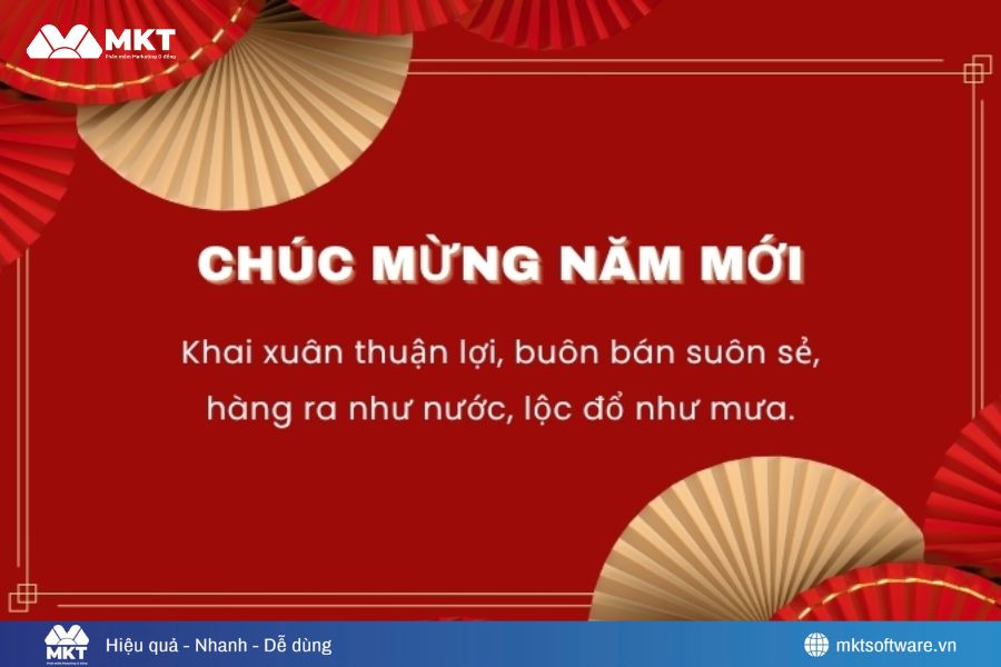 STT khai xuân cửa hàng buôn may bán đắt