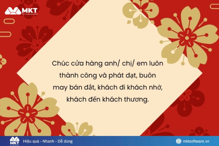 Minh họa STT khai xuân đầu năm bán hàng online