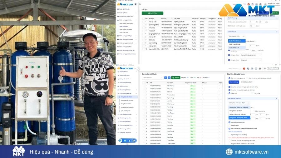 Anh Huy bày tỏ sự hài lòng khi lựa chọn phần mềm MKT UID, MKT Care Anh Huy bày tỏ sự hài lòng khi lựa chọn phần mềm MKT UID, MKT Care