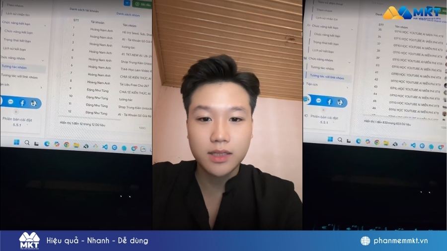 MKT Zalo tương tác tự động với các group Zalo