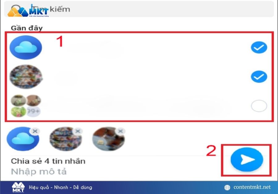 Cách gửi tin nhắn Zalo hàng loạt