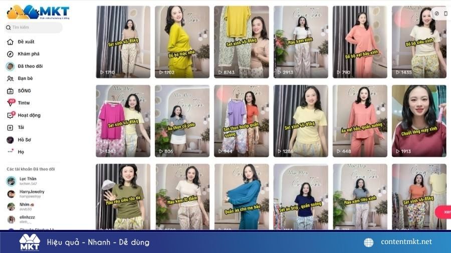 Vận hành kênh TikTok