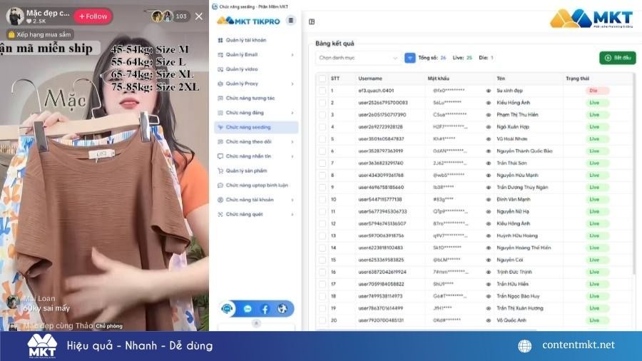 Vận hành kênh TikTok