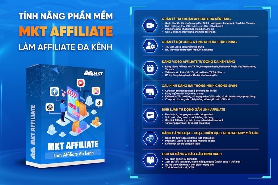 Phần mềm MKT Affiliate